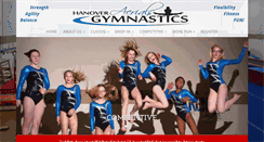 Desktop Screenshot of hanovergymnastics.com